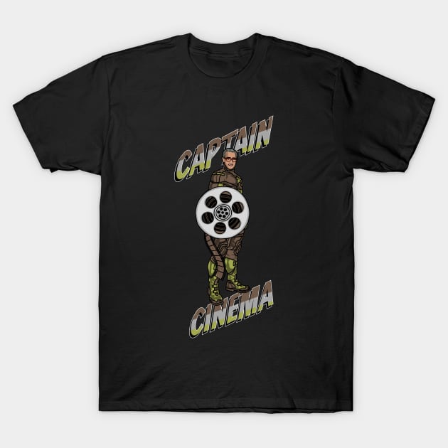 Captain Cinema T-Shirt by deadEYEZ